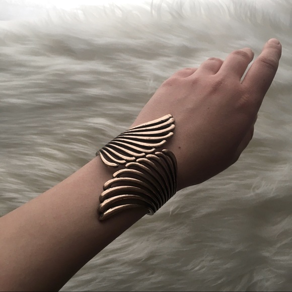 Winged Cuff Bracelet - Picture 2 of 4